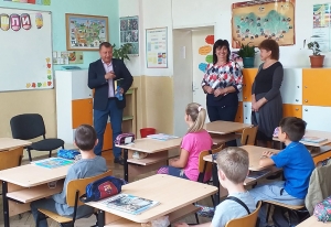 Кметът инж. Емануил Манолов се включи в кампания за насърчаване на четенето