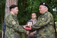 Подп. Ивелин Станев сдаде длъжността &bdquo;Началник на военно формирование 26690 &ndash; Павликени&ldquo; на майор Мирослав Любомиров