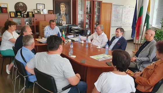 Делегация от полски град Ломжа гостува в Павликени