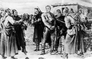 &bdquo;Залавянето на Васил Левски&rdquo;, худ. Никола Кожухаров (1952г.)