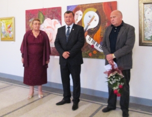 Петранка Новосад подари две свои картини на Павликени