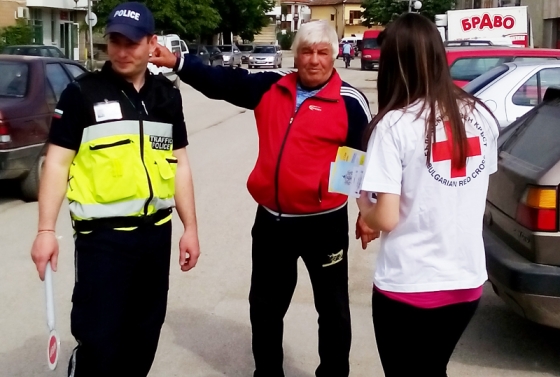 БЧК &ndash; Павликени с акция за пътната безопасност