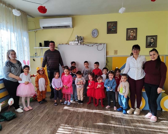 Пролетно настроение и много усмивки за Баба Марта в ДГ ,,Детски свят&ldquo;